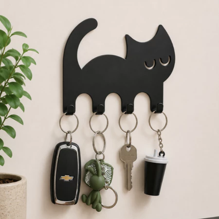 Porta-Chaves Gato